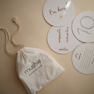 Mushie Milestone Cards